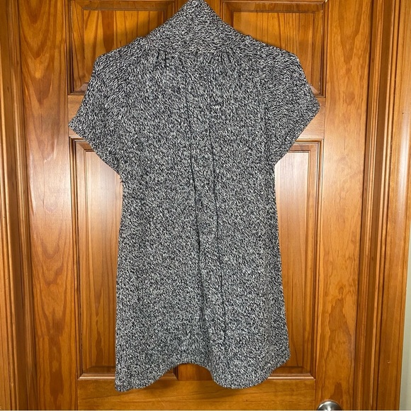 Kasper Essential Sportwear Short Sleeved Knit Cardigan with Collar Buttons - Picture 7 of 8